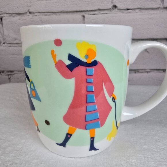 LESLEY EVERS "LET YOUR HEART BE WARMED" MUG FALL SCENES - Picture 5 of 5